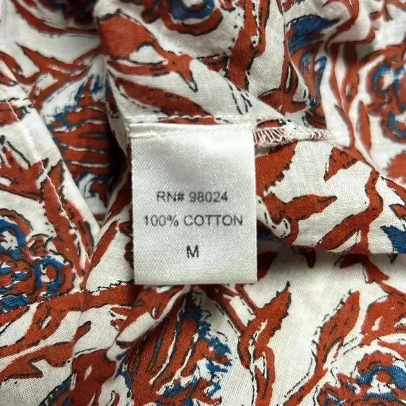 House of Harlow 1960 Marble Rust Top Size M - Picture 7 of 7